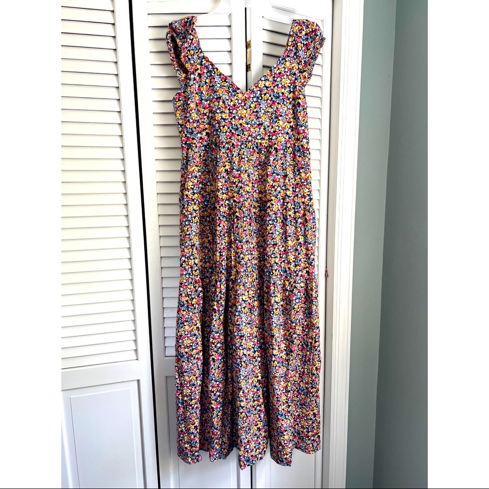 NWT Tiered all-day fit and flare maxi dress